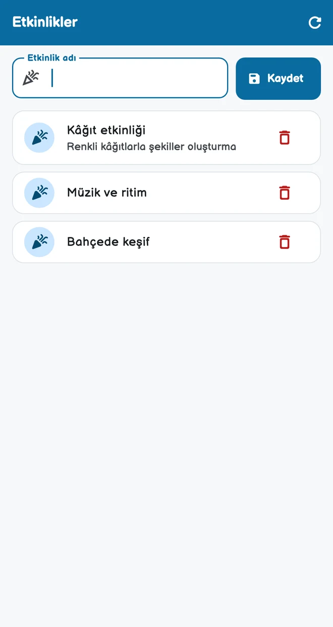 Etkinlik planlama